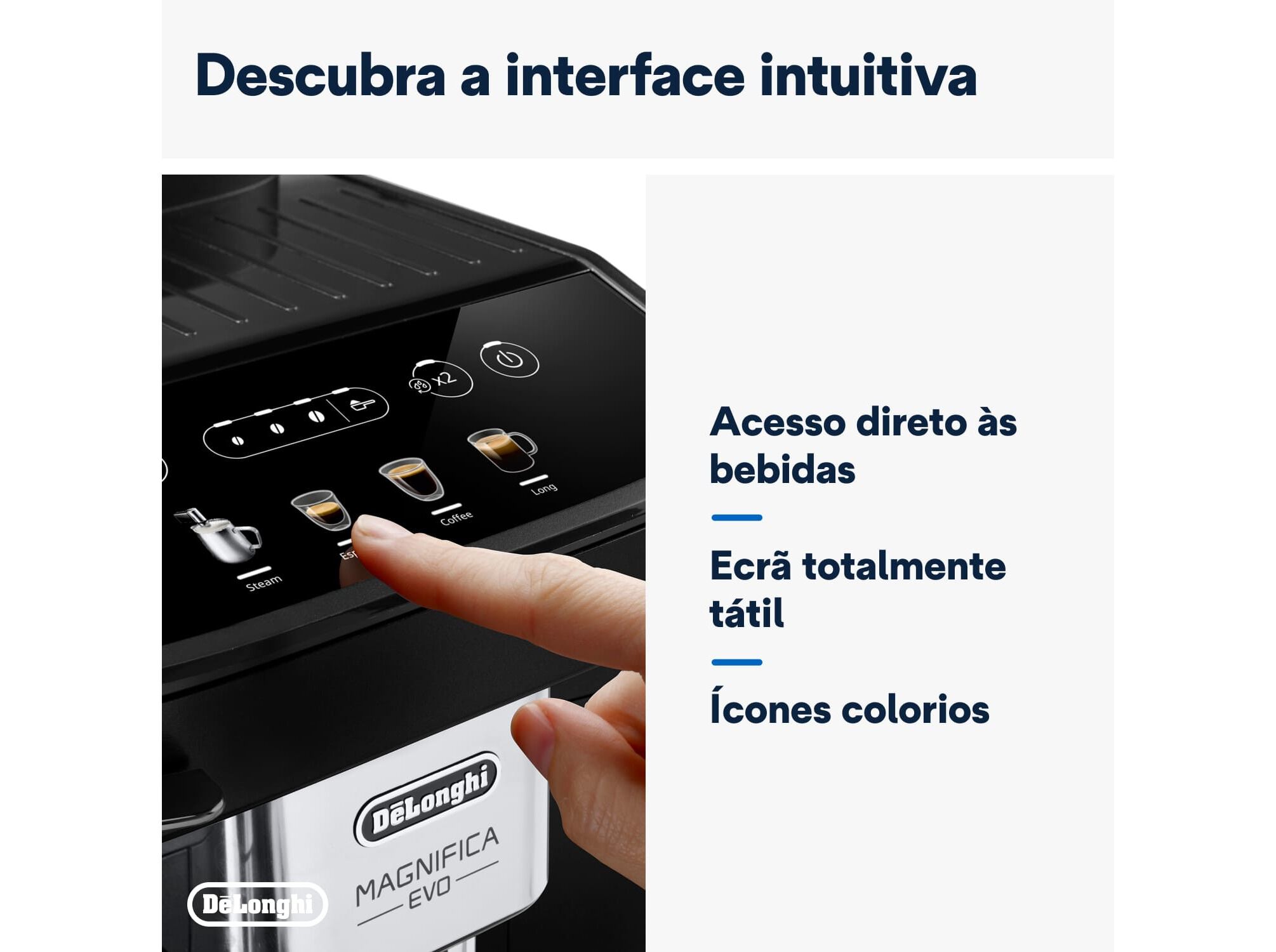 M&Aacute;QUINA CAF&Eacute; EXPRESSO AUTOM&Aacute;TICA DELONGHI MAGNIFICA EVO ECAM290.21.B image number 2