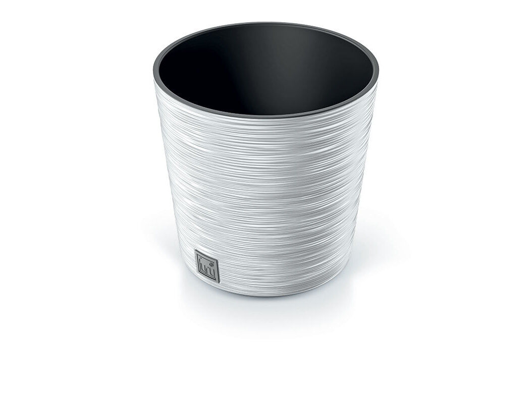 VASO PL&Aacute;STICO RECICLADO GARDENSTAR BRANCO &Oslash;30 CM image number 0