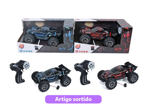 CARRO R/C 1:18 ONE TWO FUN 2.4G SPY MASTER MODELOS SORTIDOS image number 0