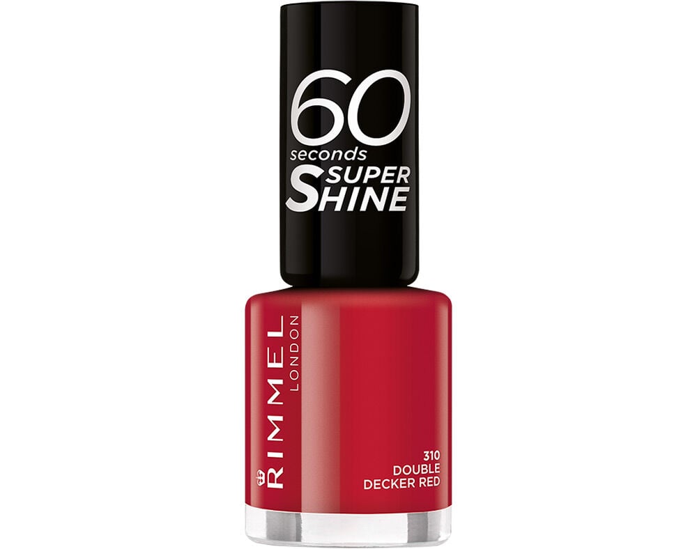 Verniz 60 Seconds 310 Double Decker Red Rimmel un