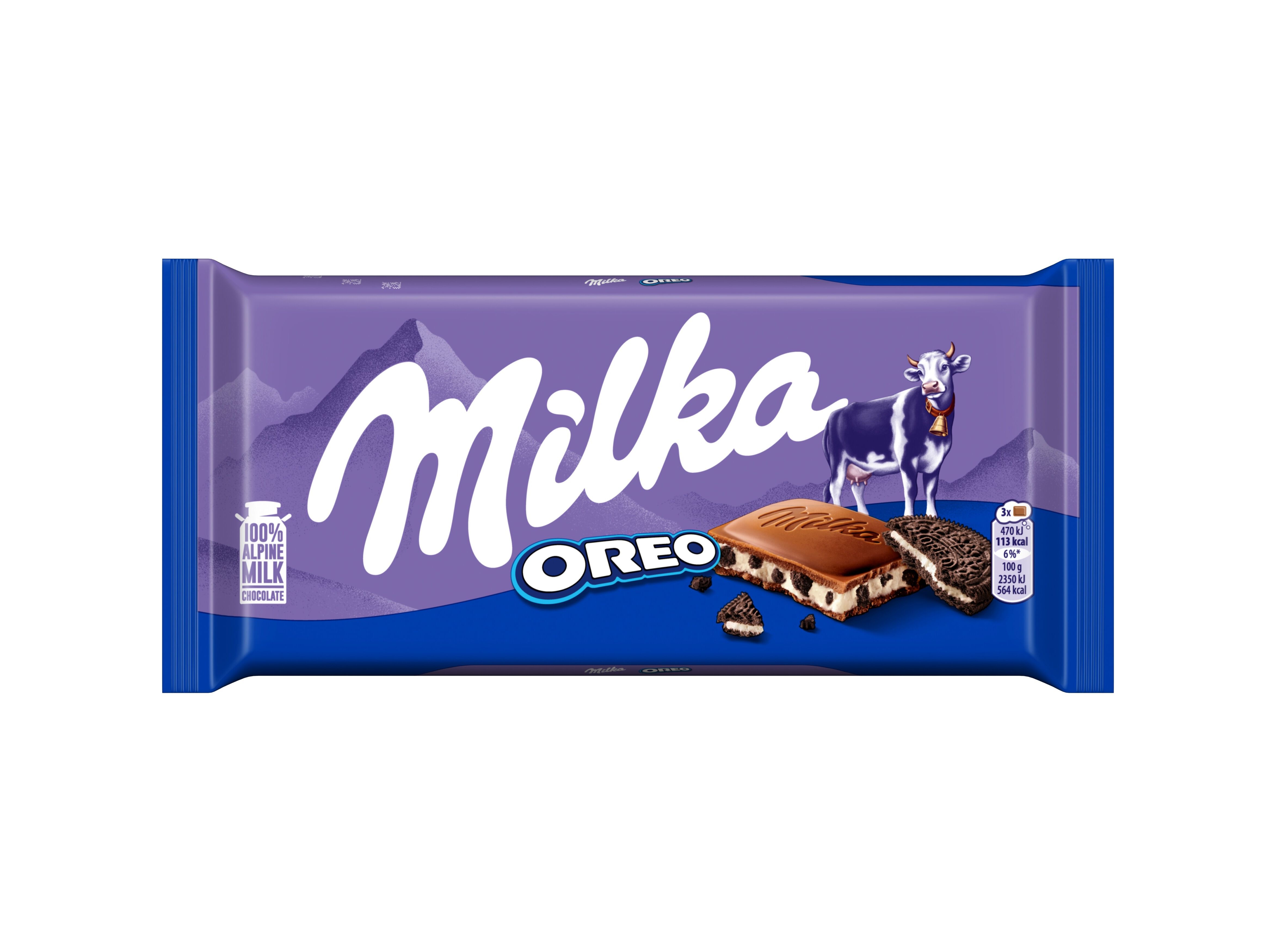 CHOCOLATE MILKA OREO 100G image number 0