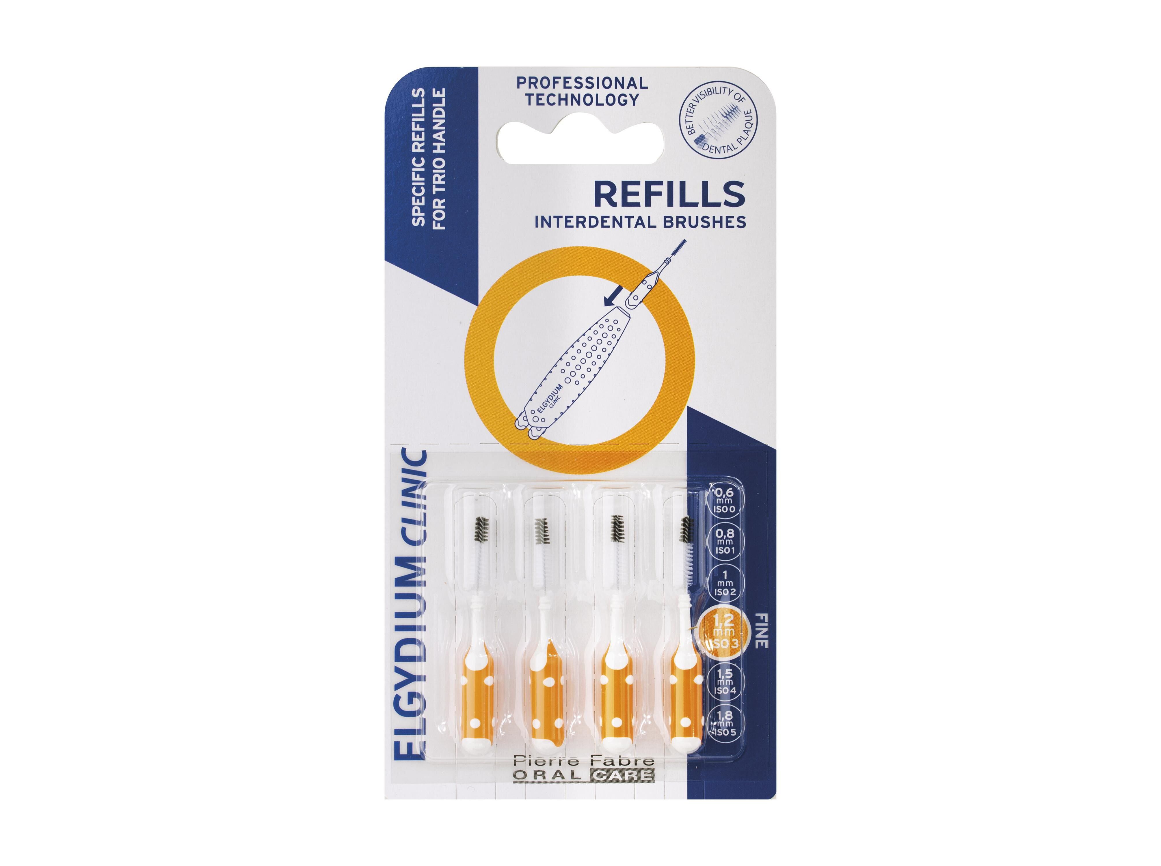 RECARGA ELGYDIUM CLINIC FINO LARANJA 4UN image number 0