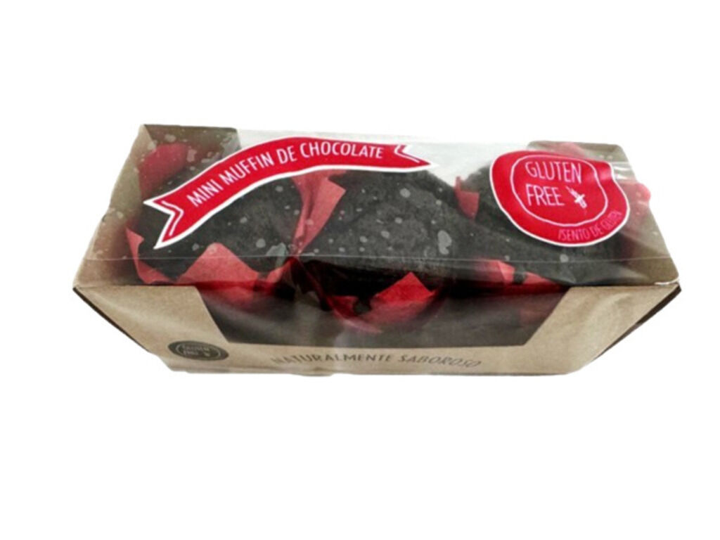 MUFFINS CHOCOLATE MUSEU DO P&Atilde;O SEM GL&Uacute;TEN 3X40G