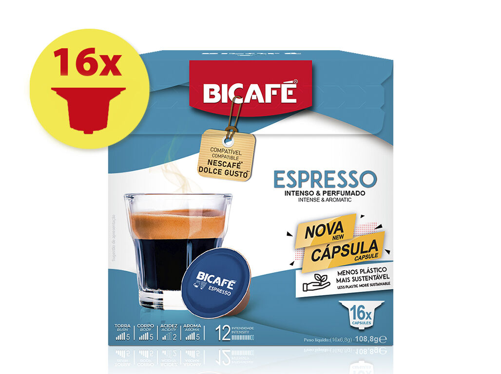 C&Aacute;PSULAS CAF&Eacute; BICAF&Eacute; ESPRESSO DG 16 UN image number 0