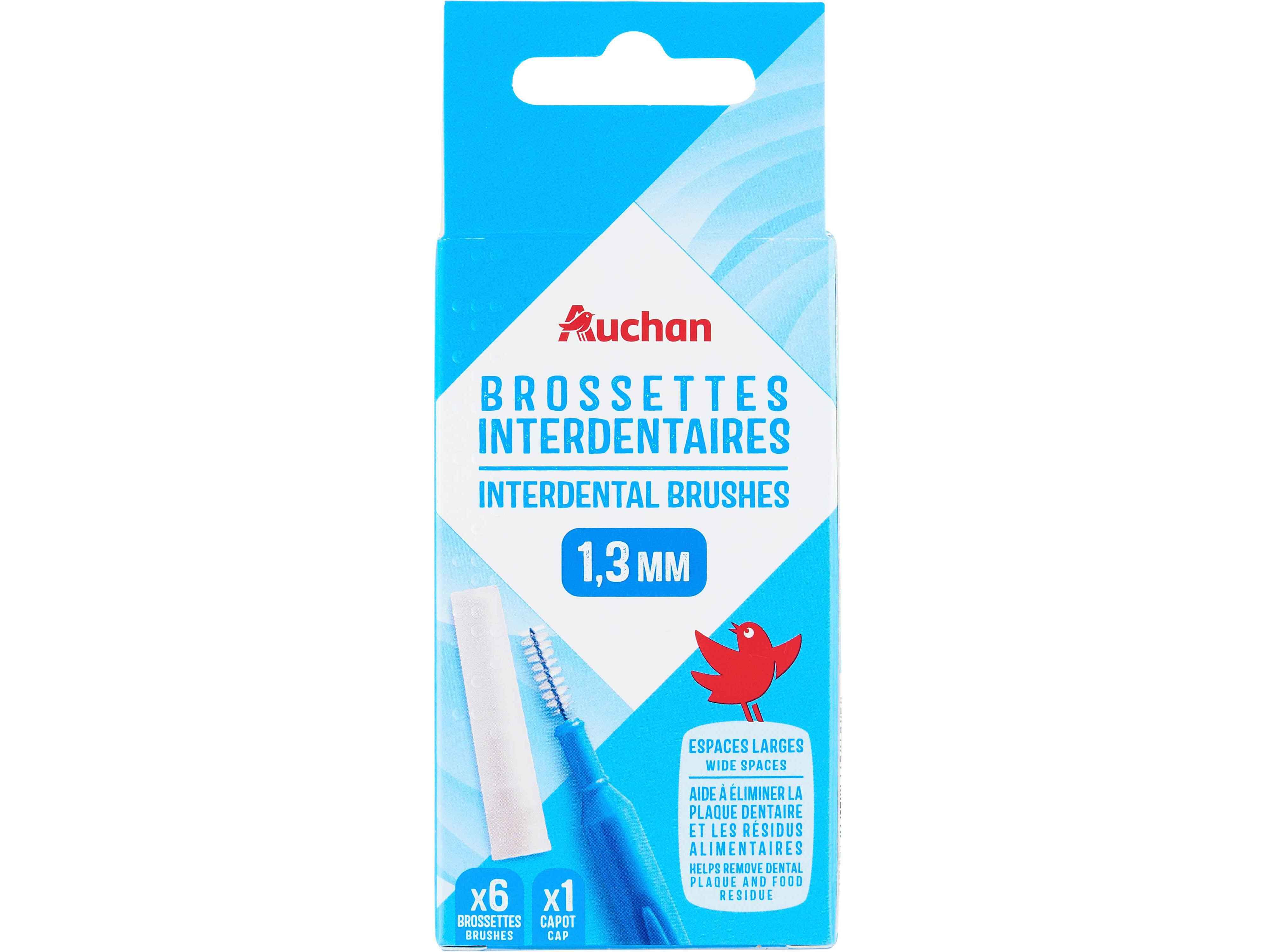 ESCOVAS AUCHAN INTERDENT&Aacute;RIAS FINA 5UN image number 0