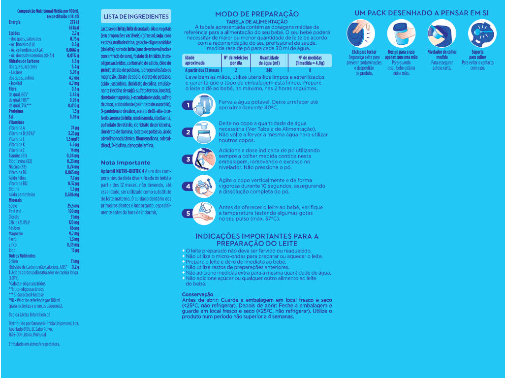 LEITE APTAMIL 4 750G image number 1