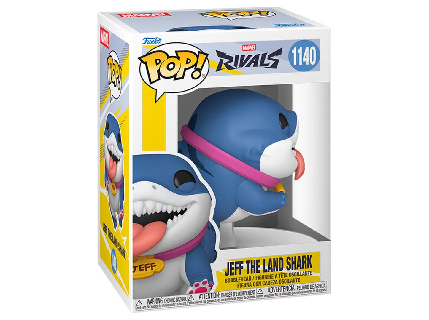 FIGURA FUNKO POP GAMES: MARVEL RIVALS- JEFF image number 0
