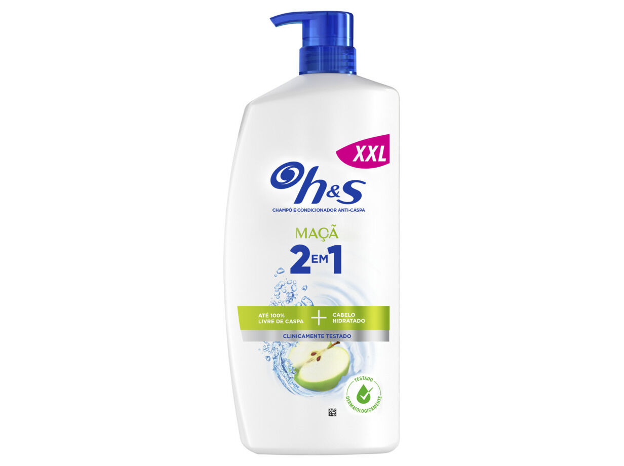 CHAMPO H&S MA&Ccedil;&Atilde; 2EM1 PLUS 800ML image number 0