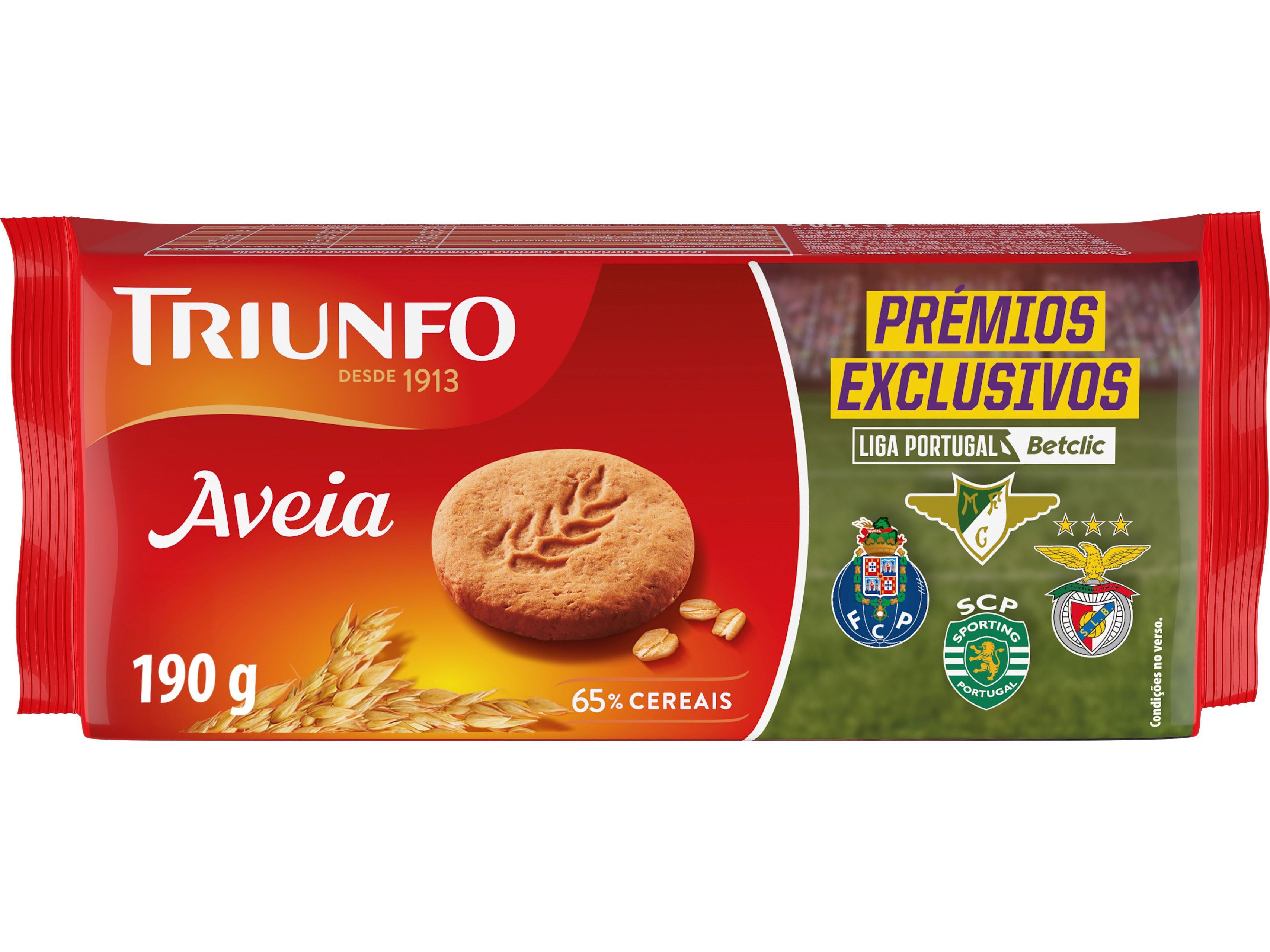BOLACHA TRIUNFO AVEIA 190G