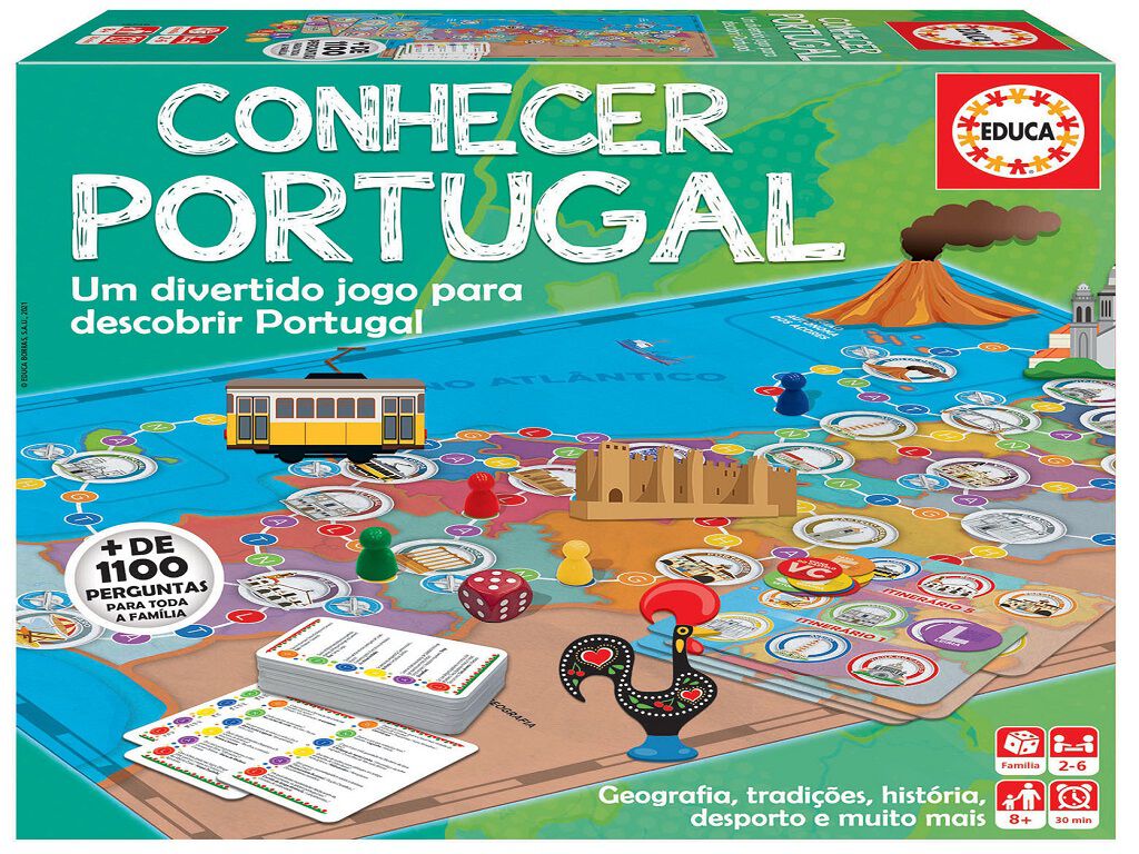 JOGO CONHECER PORTUGAL EDUCA image number 0