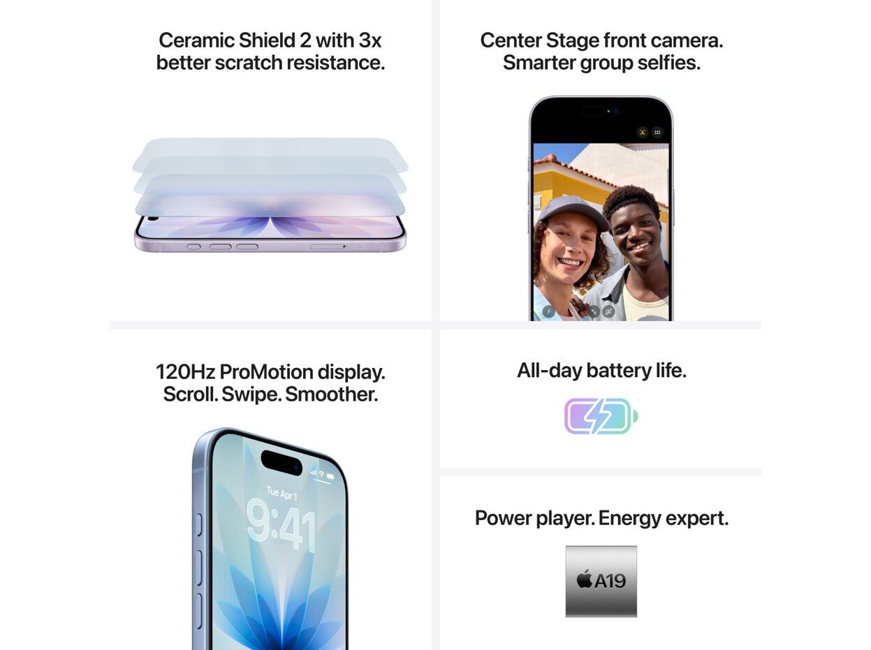 IPHONE 17 APPLE 256GB BLUE image number 4