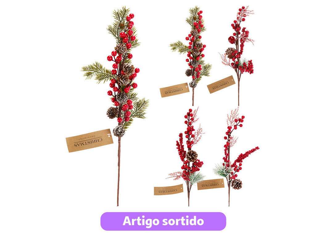 RAMO COM BAGAS 55CM MODELOS SORTIDOS image number 0