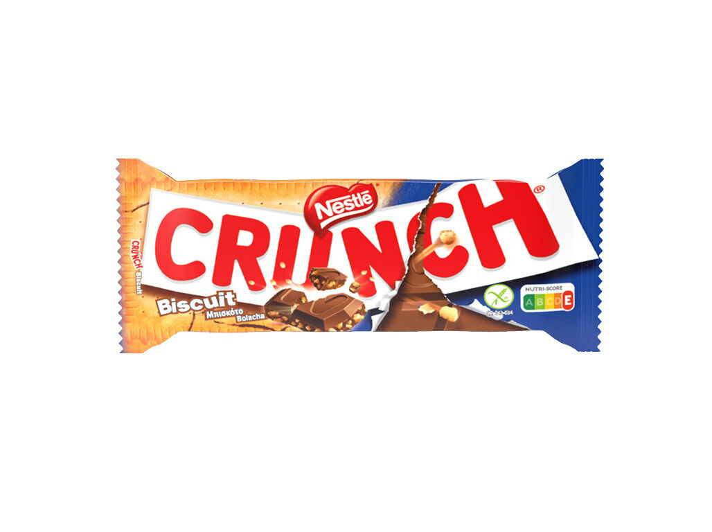 TABLETE NESTL&Eacute; CHOCOLATE CRUNCH BOLACHA 100G