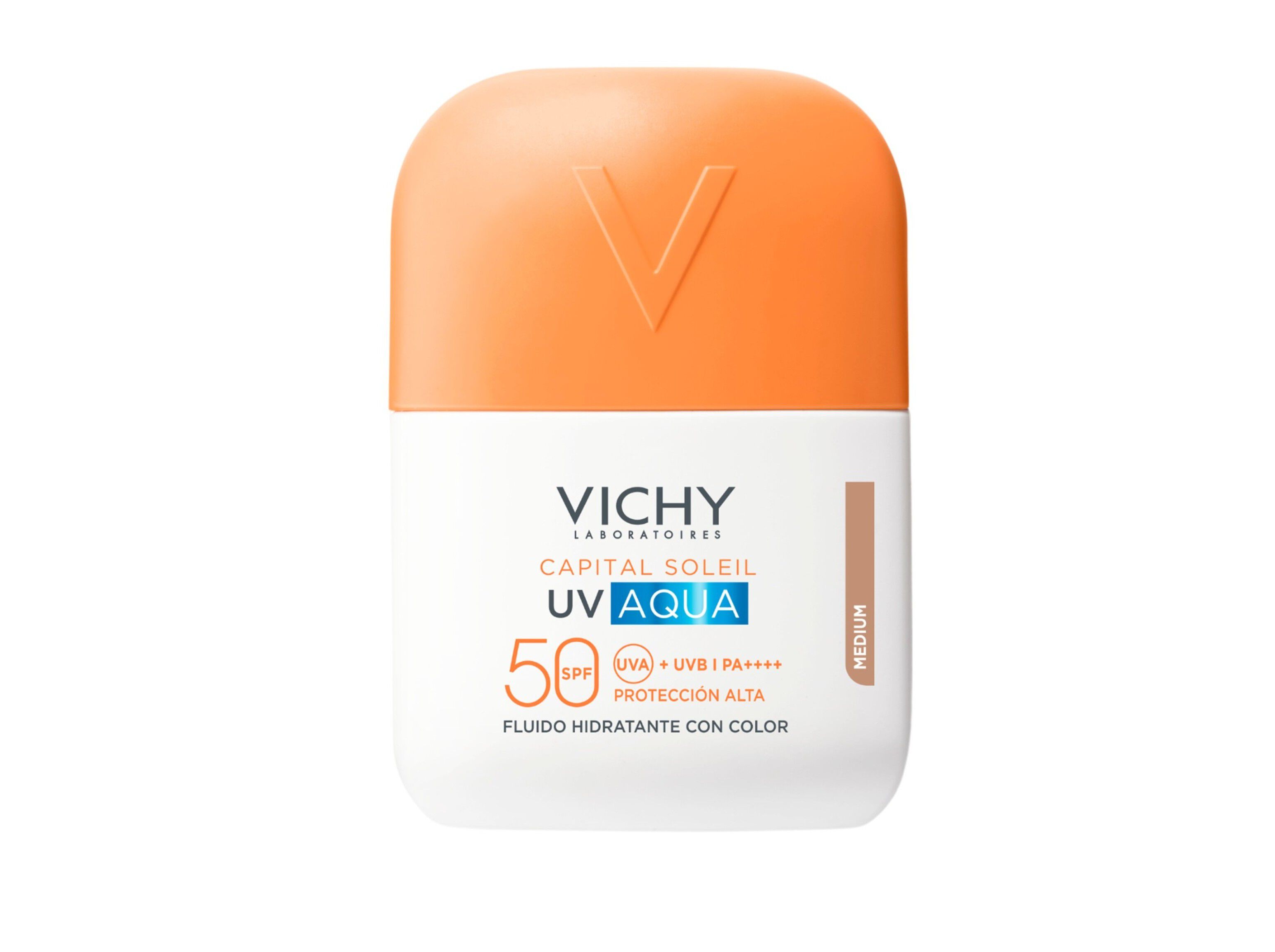 FLU&Iacute;DO COM COR VICHY CAPITAL SOLEIL UV AQUA M&Eacute;D 50ML image number 1