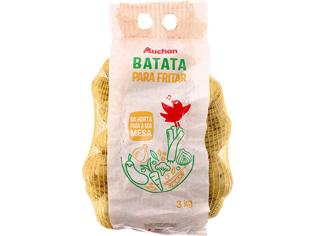BATATA PARA FRITAR AUCHAN 3 KG