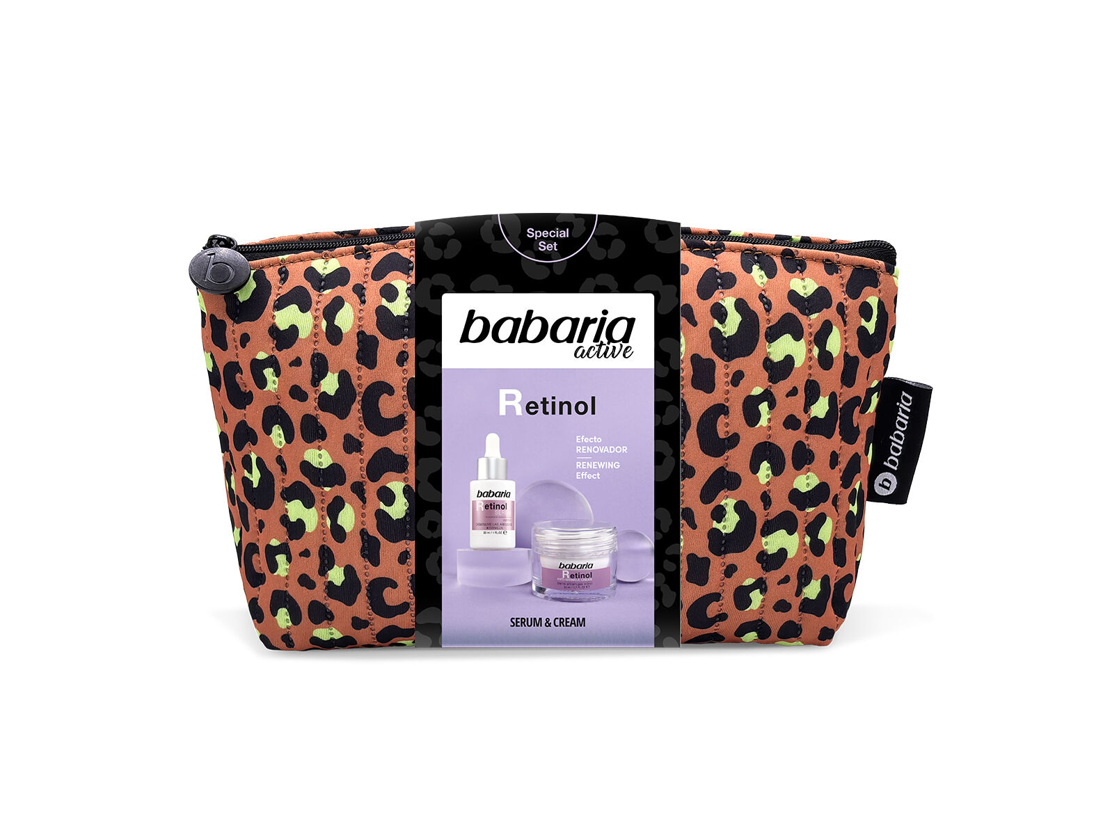 NECESSAIRE BABARIA LEOPARDO RETINOL 80ML