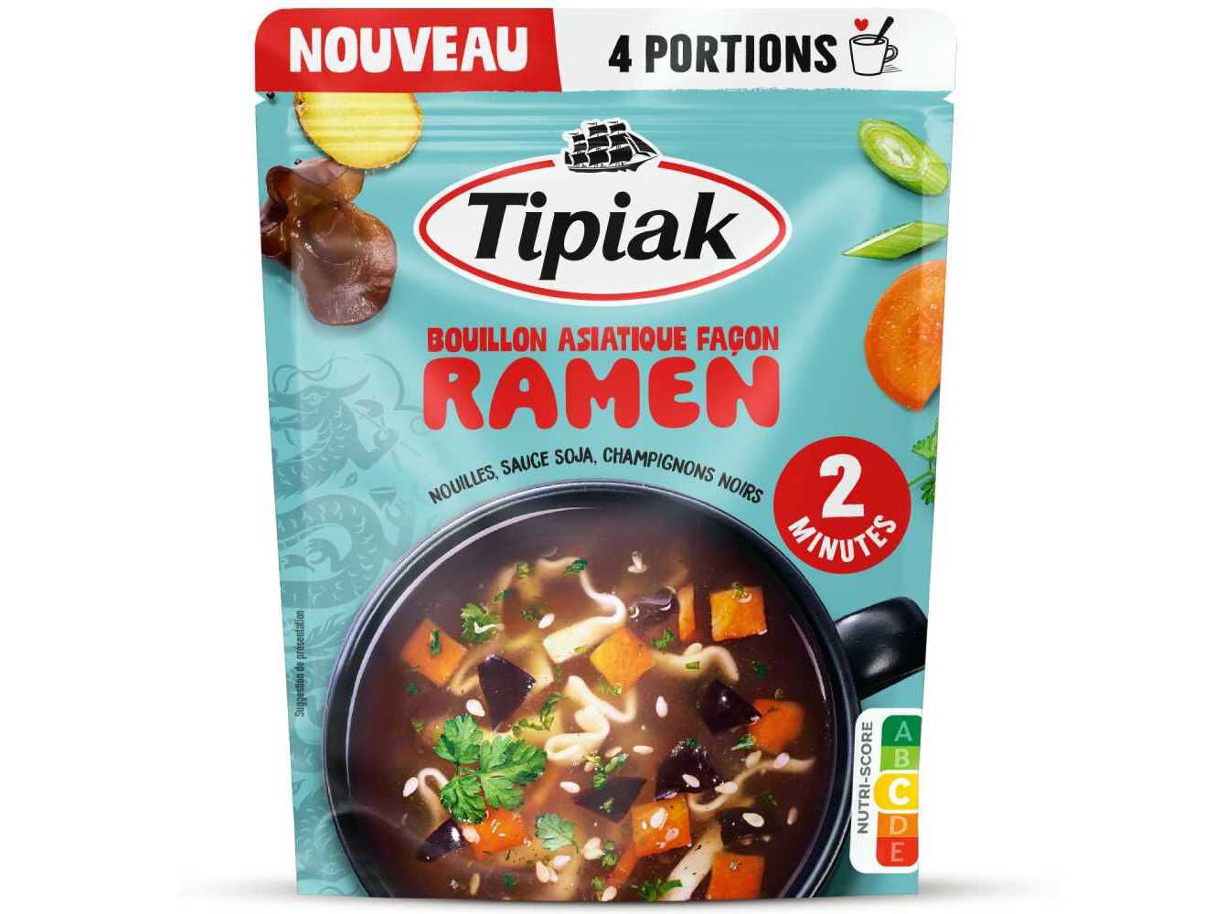 SOPA INSTANT&Acirc;NEA TIPIAK RAMEN ASI&Aacute;TICO 100G image number 0
