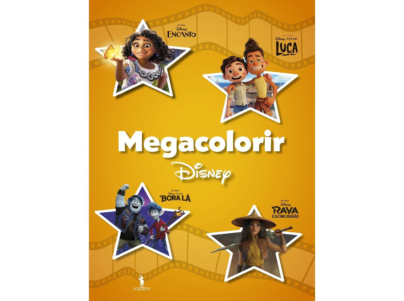 LIVRO MEGACOLORIR FILMES DISNEY image number 1