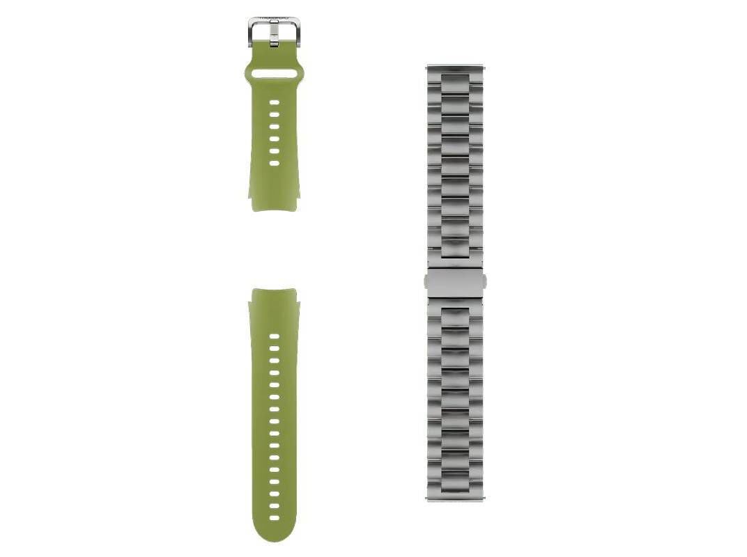 SMARTWATCH MOTOROLA MOTO WATCH MATTE SILVER + HERBAL GARDEN BAND image number 6