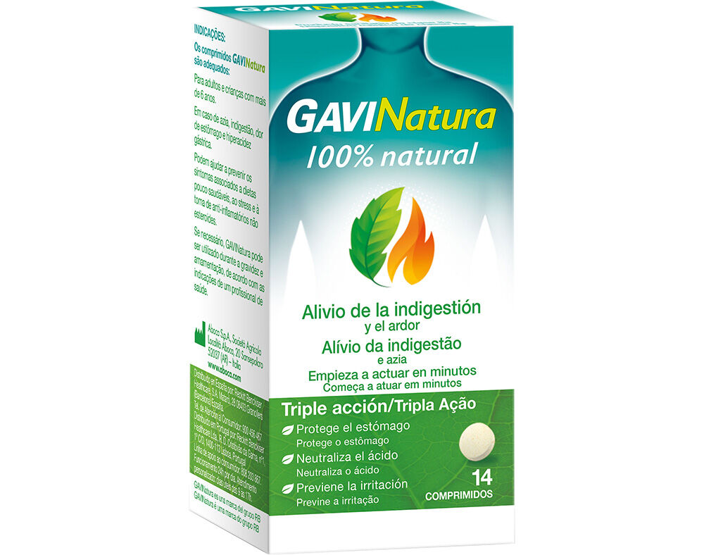 COMPRIMIDOS GAVINATURA 14UN DM image number 0