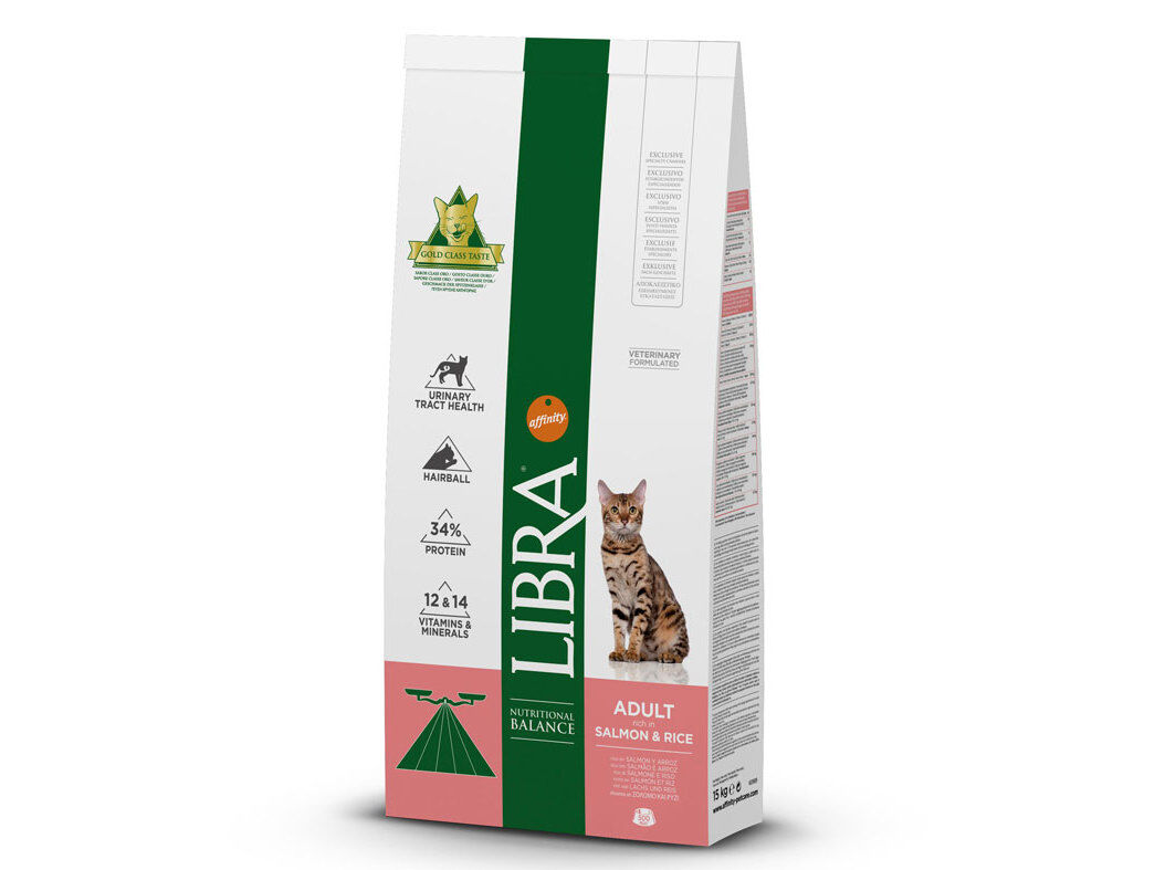 RA&Ccedil;&Atilde;O PARA GATO LIBRA COM SALM&Atilde;O 1.5KG