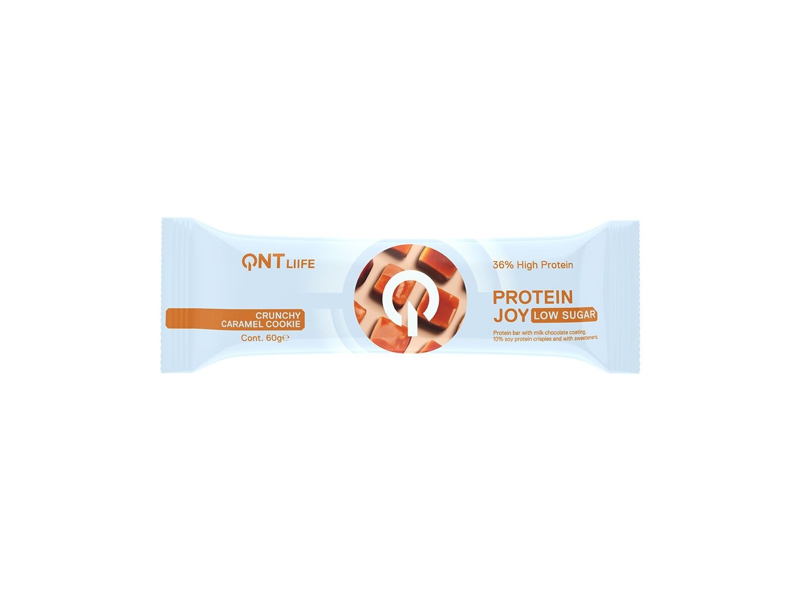 BARRA PROTE&Atilde;NA LOW SUGAR QNT CARAMELO 60GR image number 0