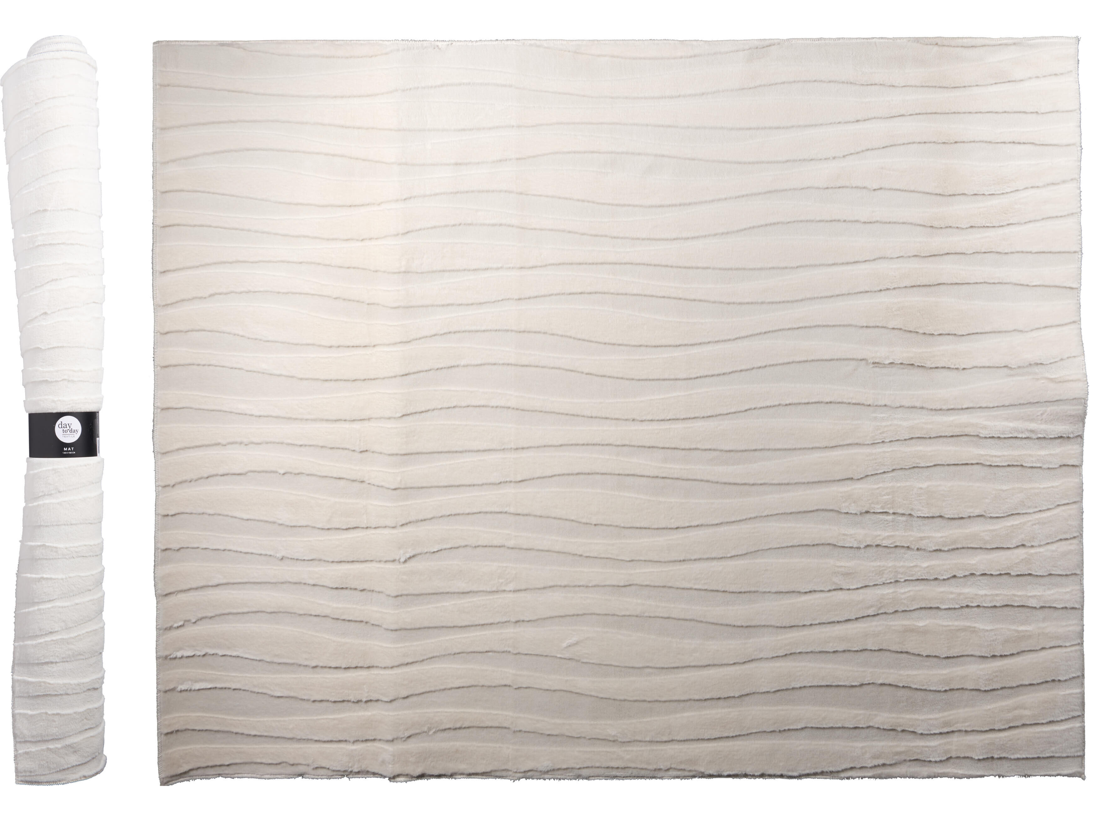 TAPETE BRANCO 130X160CM