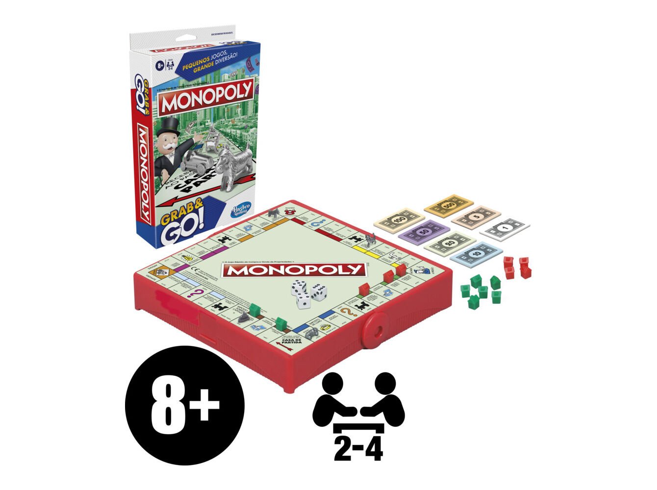 JOGO DE VIAGEM MONOPOLY image number 3