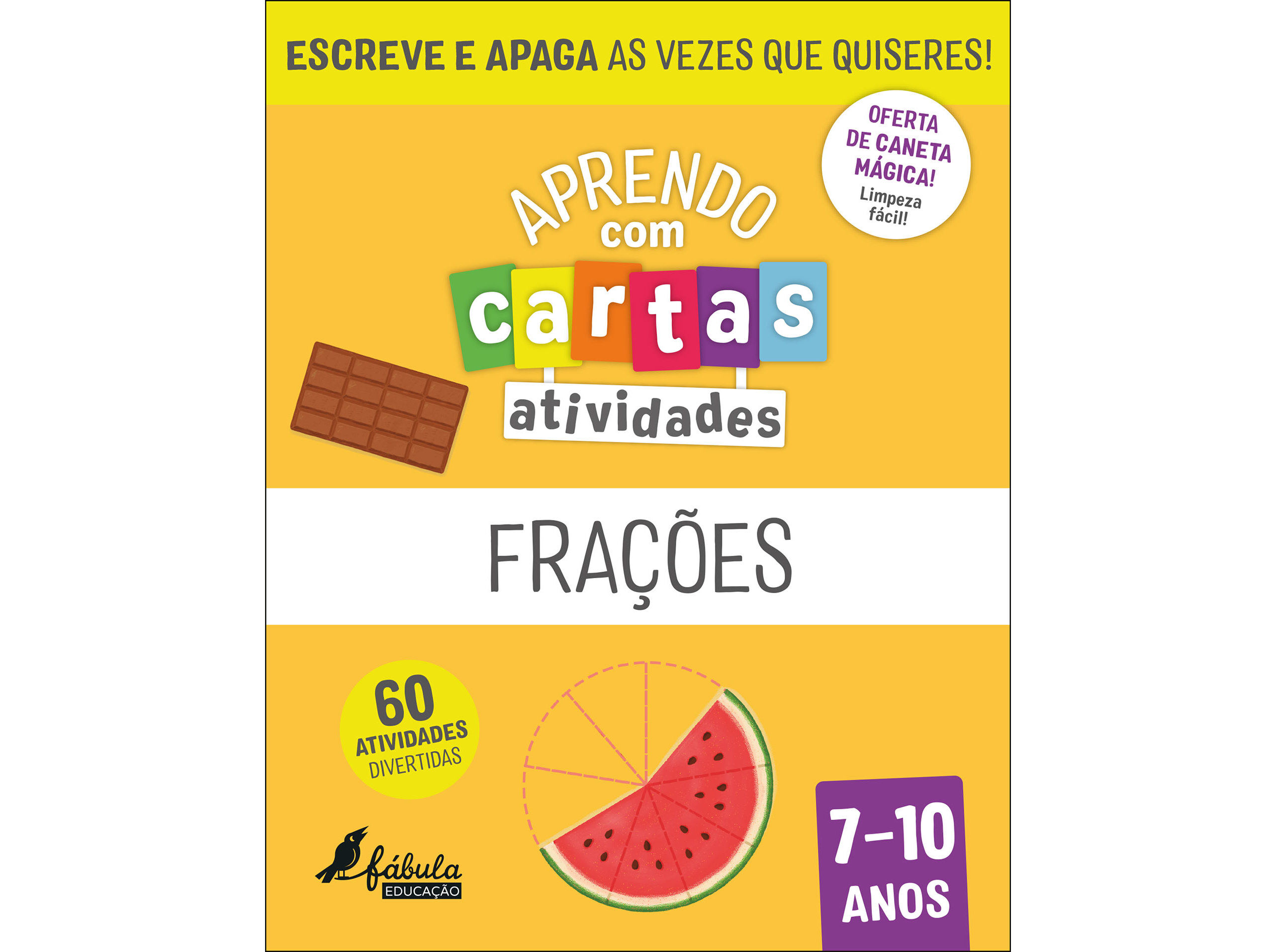 LIVRO APRENDO COM CARTAS ATIVIDADES - FRA&Ccedil;&Otilde;ES 7-10 ANOS image number 0
