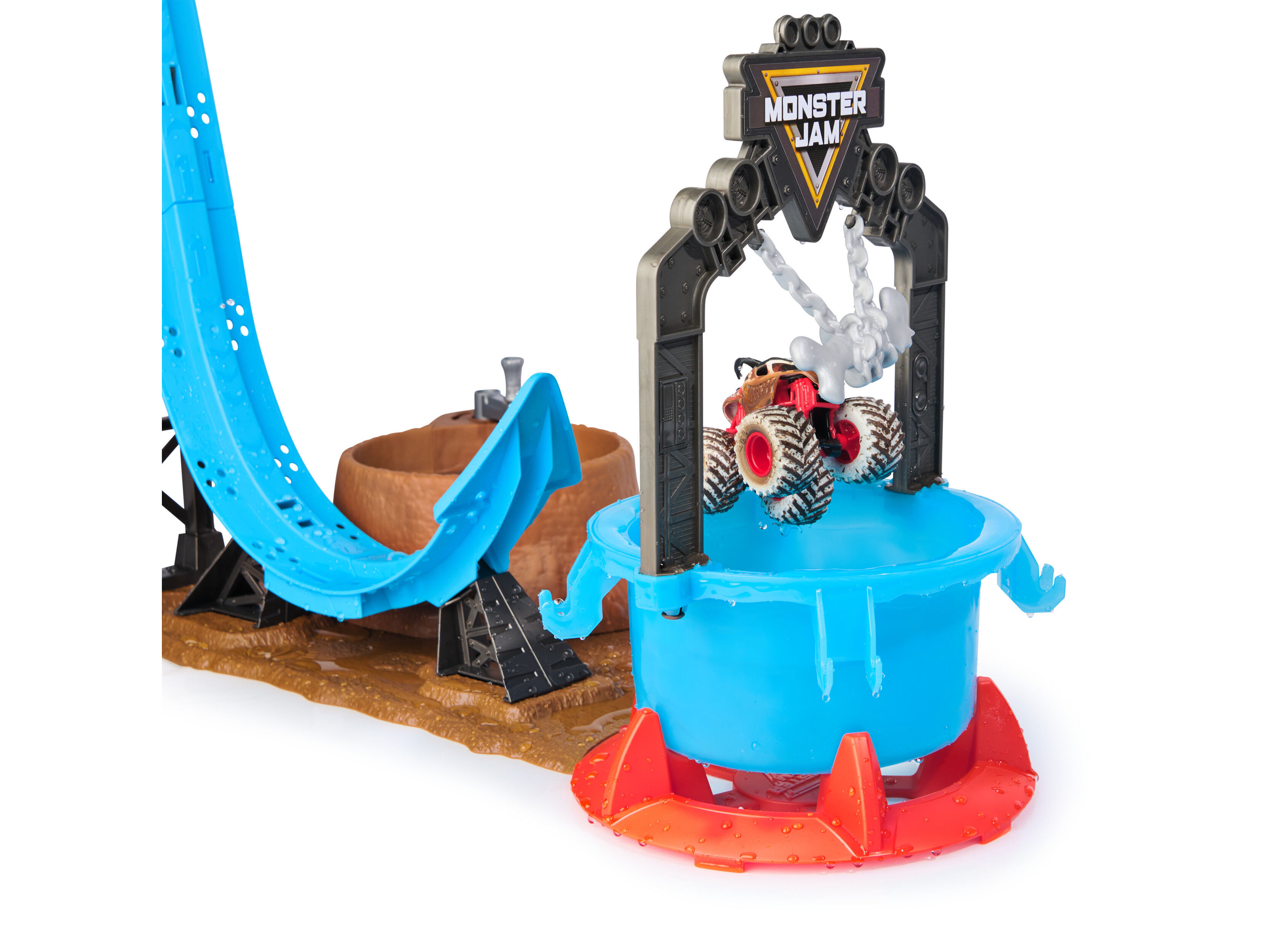 LAVAGEM DE CAMI&Otilde;ES MONSTER JAM PLAYSET image number 2