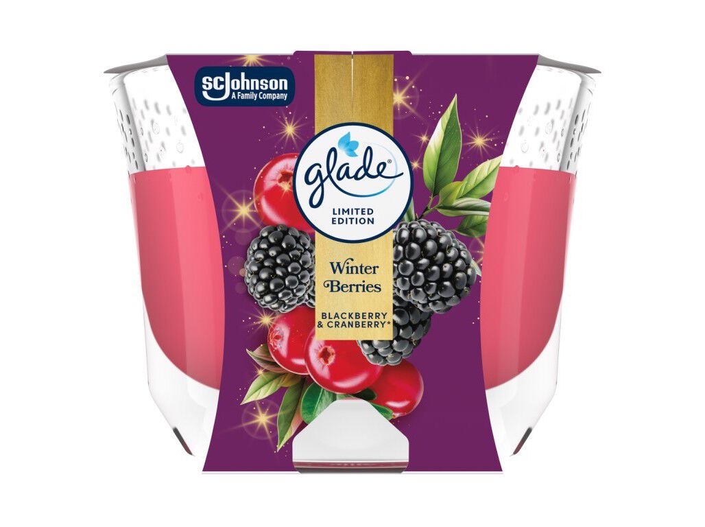 VELA AMBIENTADORA GLADE WINTER BERRIES 1UN image number 0