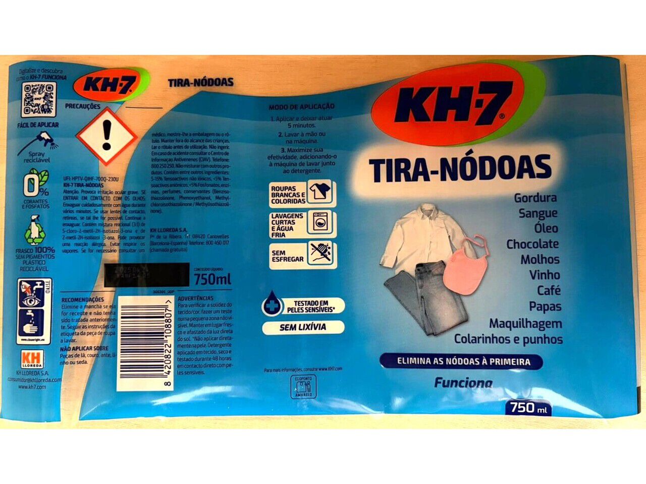 ADITIVO TIRA N&Oacute;DOAS KH7 SPRAY 750ML image number 1