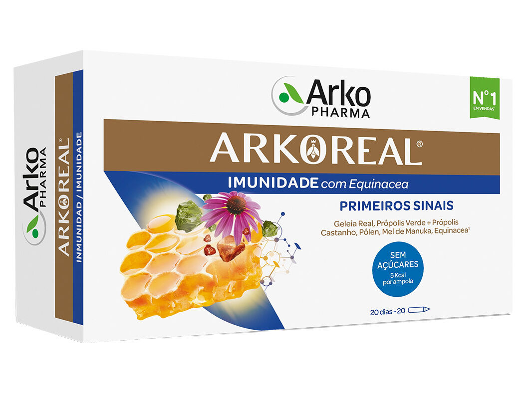 SUPLEMENTO ARKOREAL GELEIA REAL BIO 20 AMPOLAS image number 0