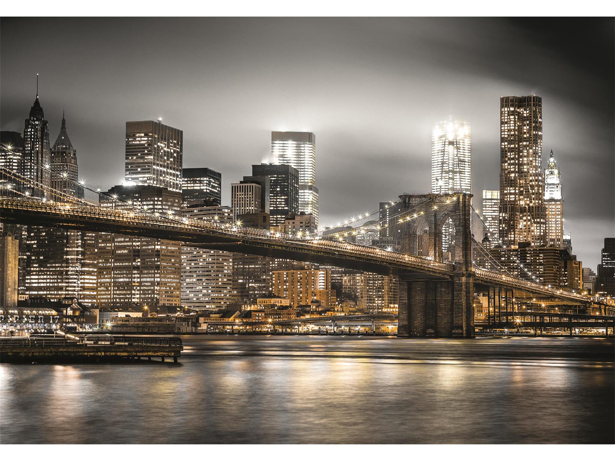 PUZZLE NOVA IORQUE CLEMENTONI 1000 PE&Ccedil;AS image number 1