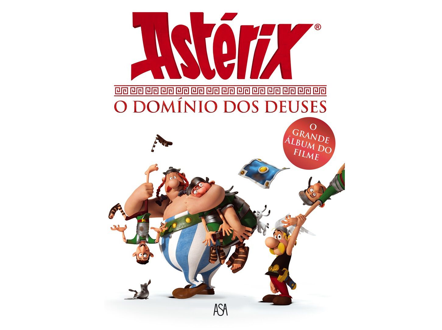 LIVRO ASTERIX O DOMINIO DOS DEUSES/O GRANDE ALBUM DO FILME image number 0