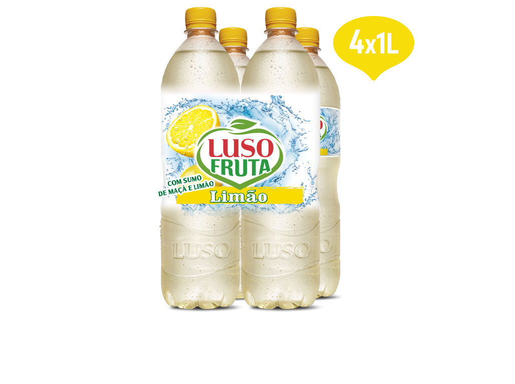 BEBIDA LUSO FRUTA LIM&Atilde;O 4X1L (SDR)