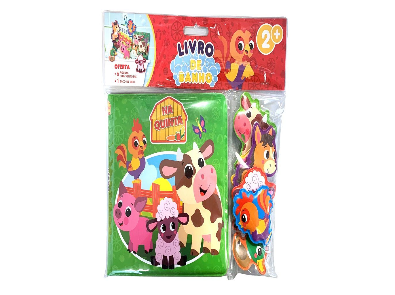 LIVRO LIVRO DE BANHO ANIMAIS DA QUINTA