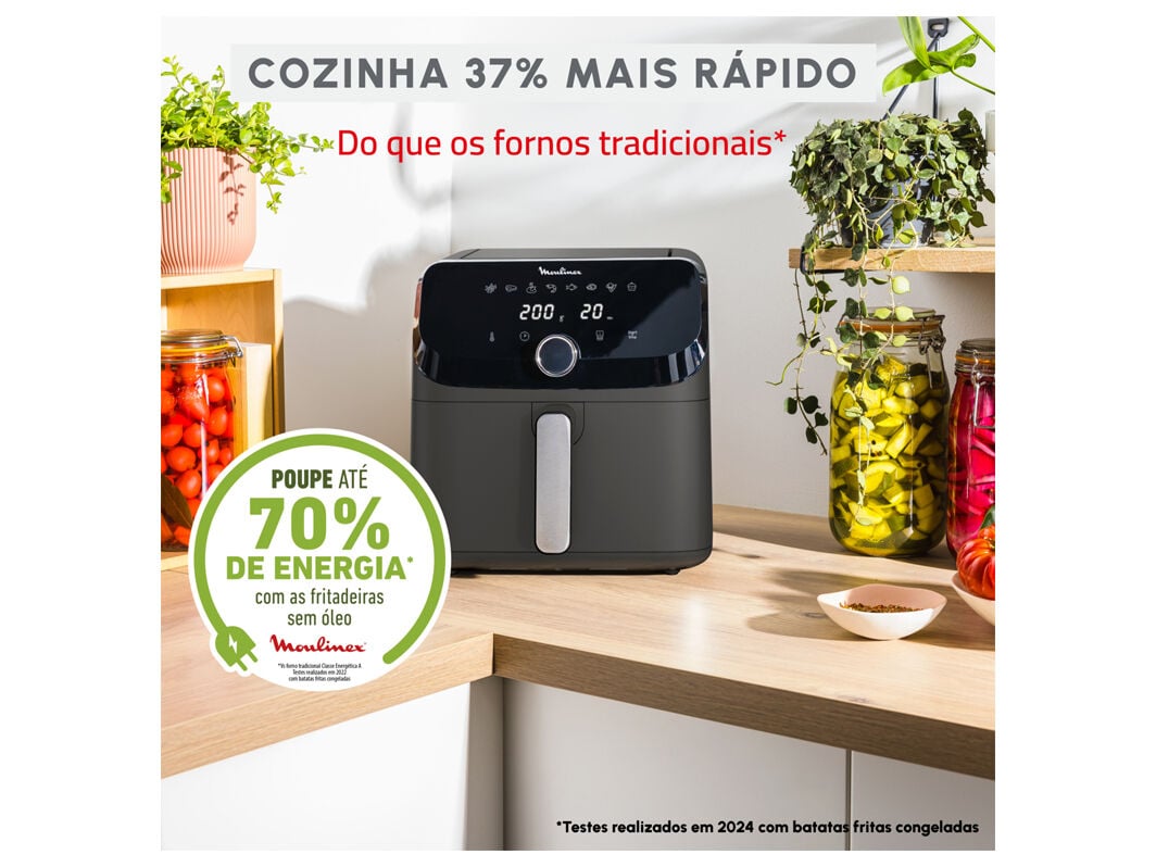 FRITADEIRA SEM &Oacute;LEO AIR FRYER MOULINEX EASY FRY MEGA EZ855HF0 7.5L image number 5