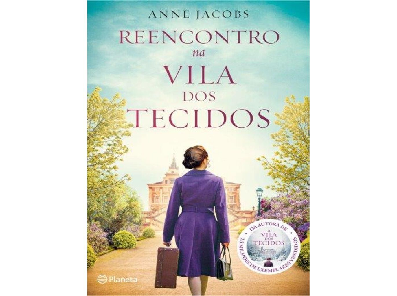 LIVRO REENCONTRO NA VILA DOS TECIDOS DE ANNE JACOBS image number 0