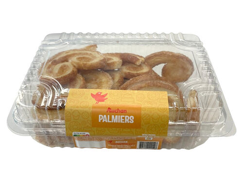PALMIERS AUCHAN 200G image number 0