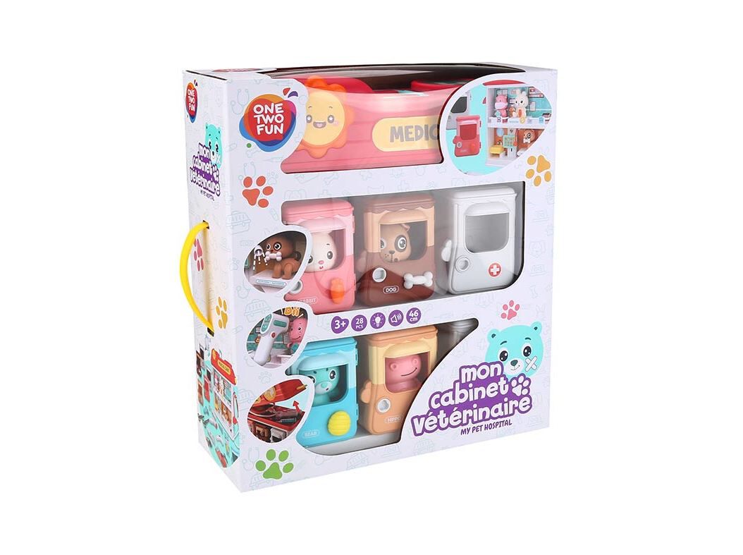 HOSPITAL VETERIN&Aacute;RIO ONE TWO FUN 28 PE&Ccedil;AS