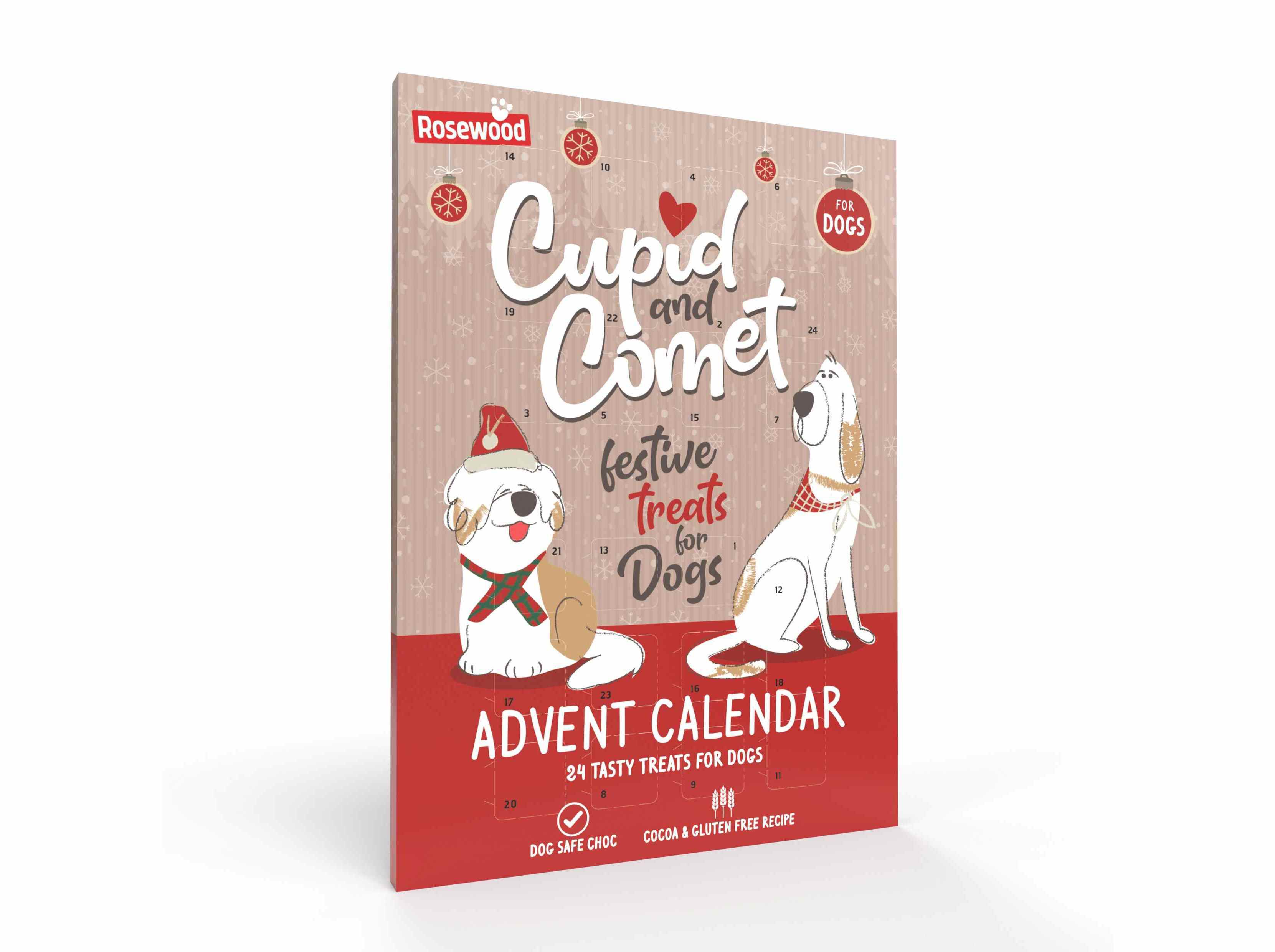 CALEND&Aacute;RIO DO ADVENTO ROSEWOOD C&Atilde;O 70G image number 1