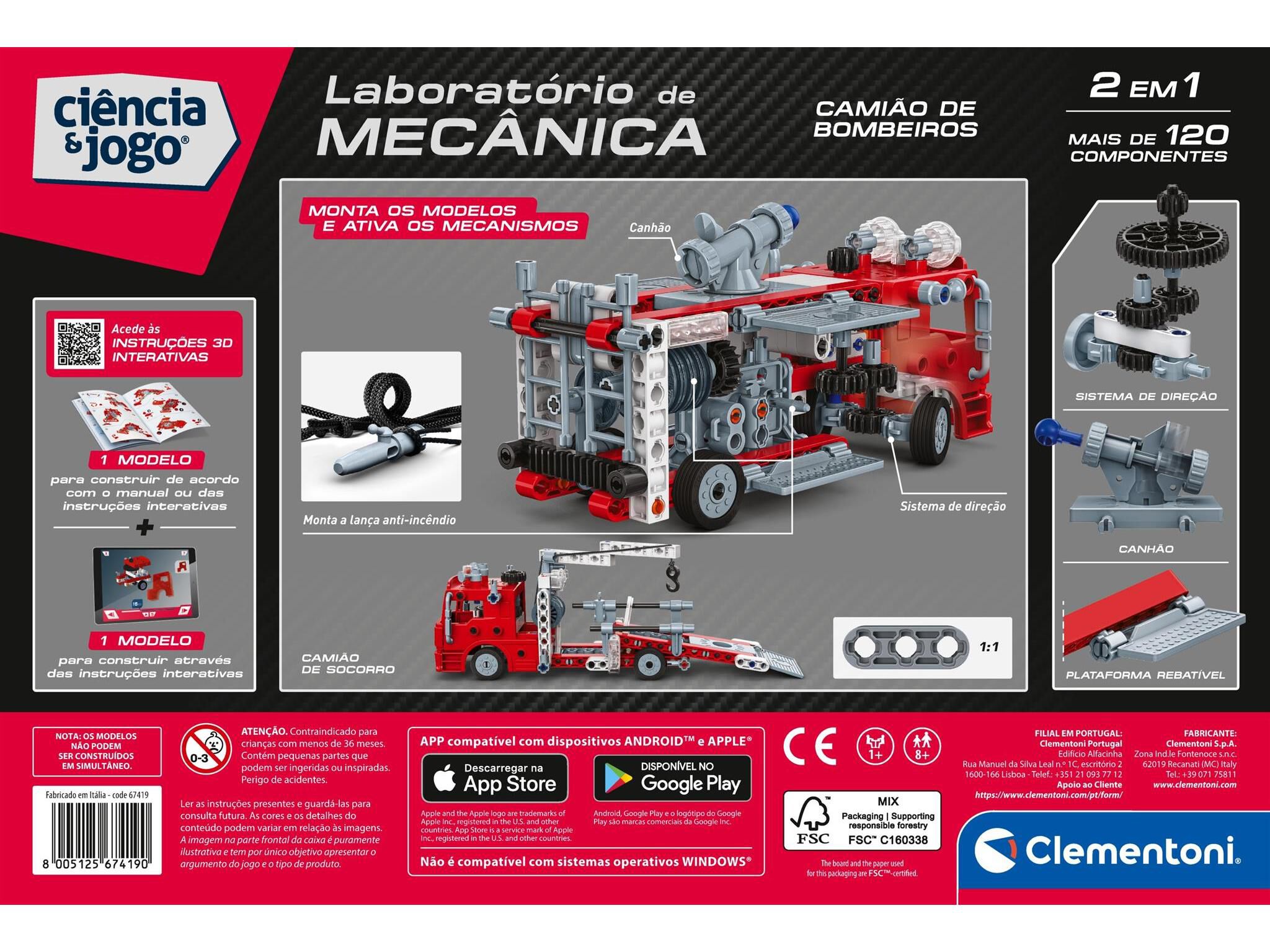 LABORAT&Oacute;RIO MEC&Acirc;NICA CLEMENTONI CAMI&Atilde;O DE BOMBEIROS image number 4