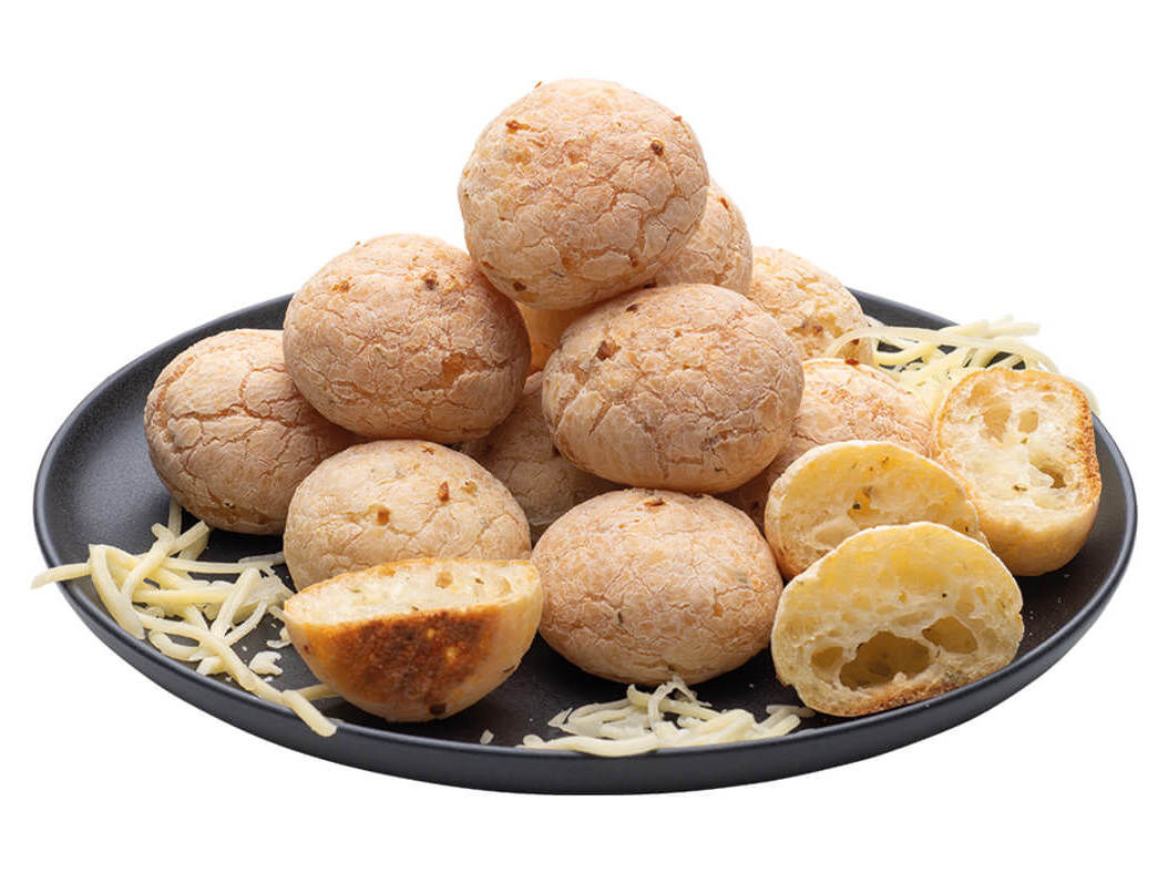 P&Atilde;O DE QUEIJO E ALHO 22G