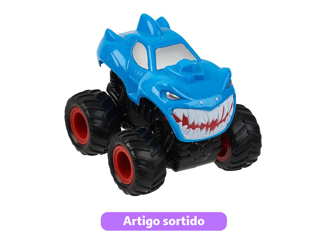 CARRO DE FRIC&Ccedil;&Atilde;O MONSTER ONE TWO FUN MODELOS SORTIDOS image number 1