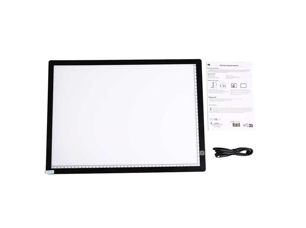 PLACA DESENHO AUCHAN LED A3 image number 0