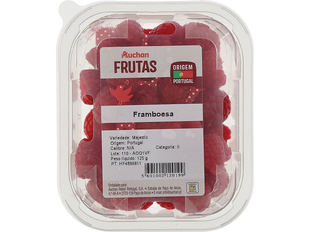 FRAMBOESA AUCHAN 125 G