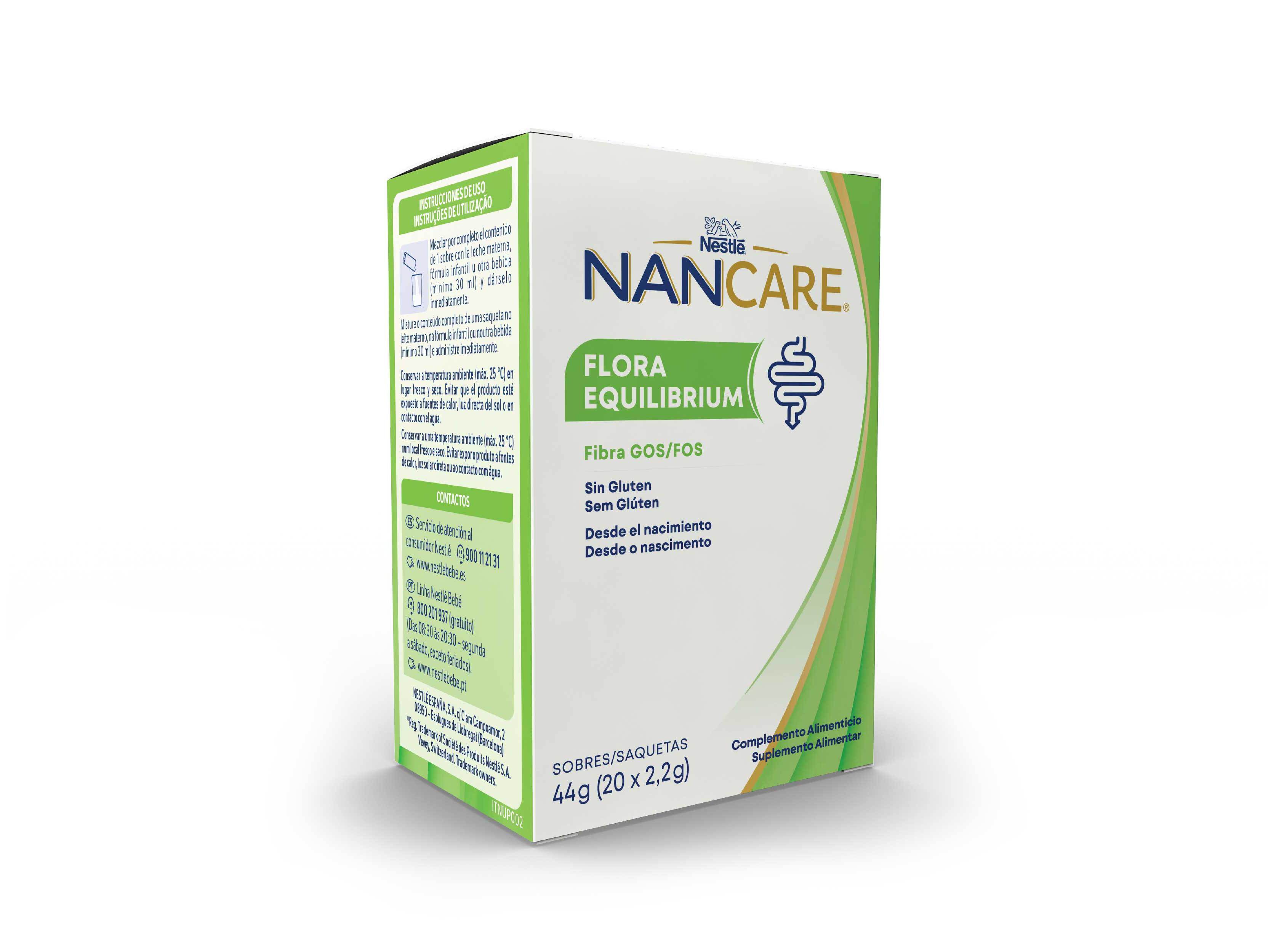 SUPLEMENTO NANCARE FLORA EQUILIBRIUM 20X22G image number 0