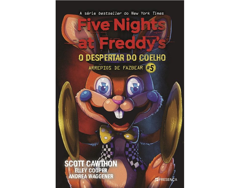 LIVRO FIVE NIGHTS DESPERTAR COELHO DE SCOTT CAWTHON image number 1