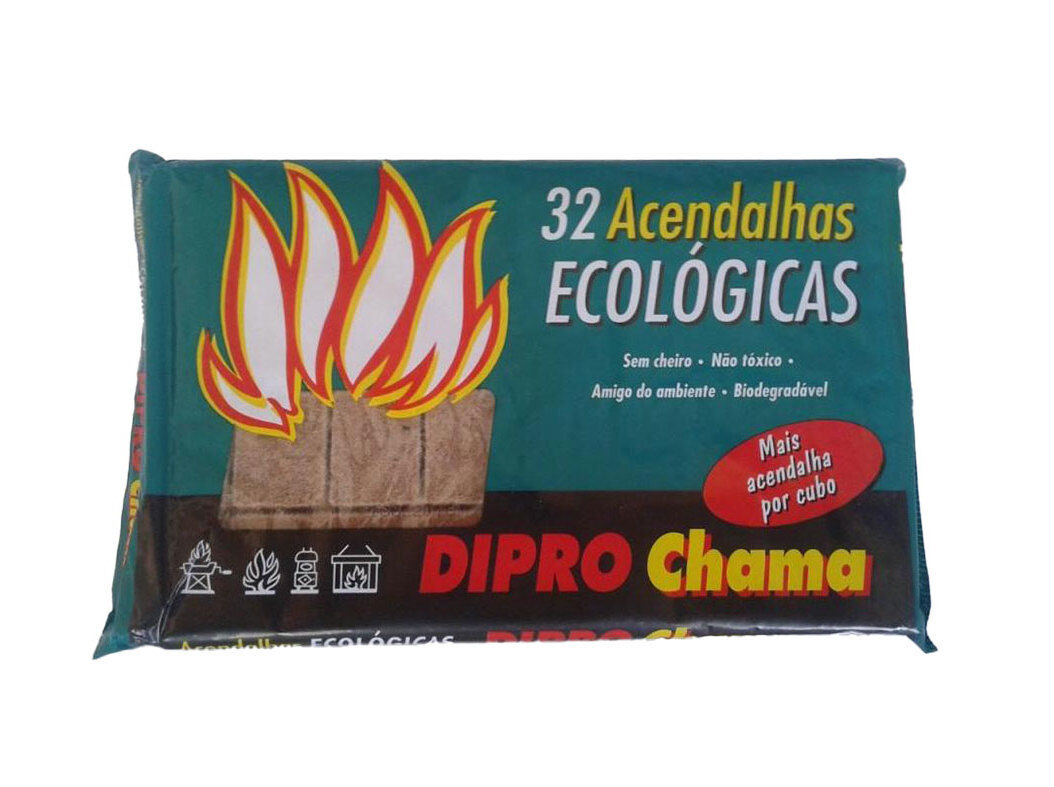 ACENDALHAS DIPROCHAMA ECOL&Oacute;GICAS 32 CUBOS